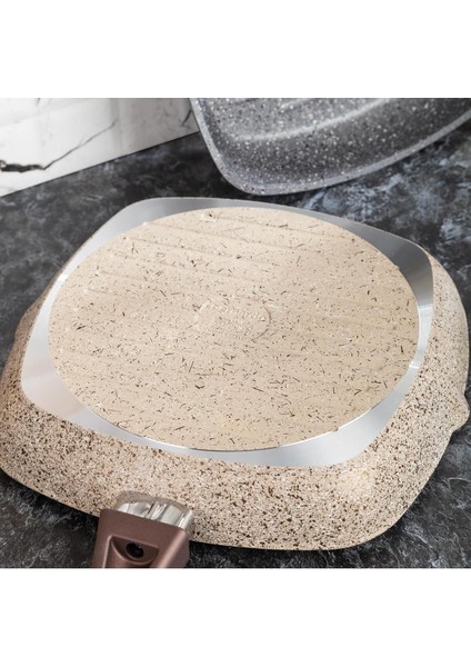Bianca - 28 cm Granit Grill