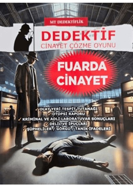 Dedektiflik Cinayet Çözme Oyunu - Fuarda Cinayet