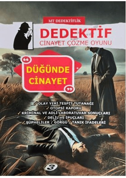 Dedektiflik Cinayet Çözme Oyunu - Düğünde Cinayet