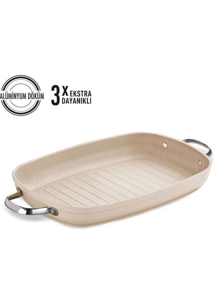 Iki Kulplu Grill Sote Tava