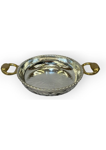 Bakır Işlemeli Kalay Eskitme Tava 17 cm fiyatları