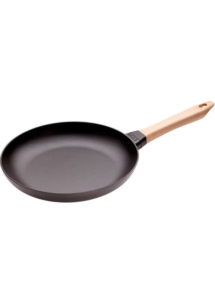 Ahşap Saplı Döküm Kızartma Tavası 28 cm