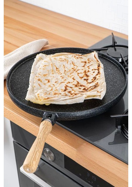 Çift Taraflı Bazlama Tavası