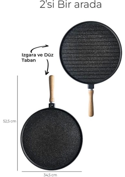 Çift Taraflı Bazlama Tavası fiyatları