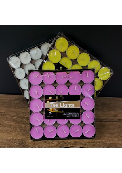 50'li Tealight Mum