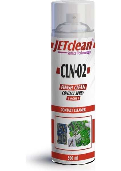Jetclean Cln-02 500 ml Kontak Yağsız Sprey