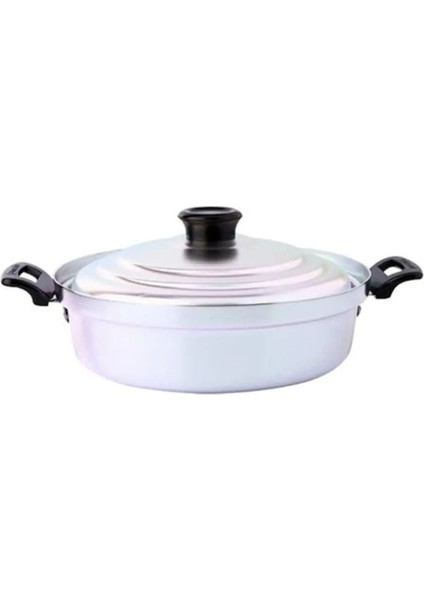 24 cm Çift Kulplu Üzüm Aluminyum Tava, Yumurta Sahanı