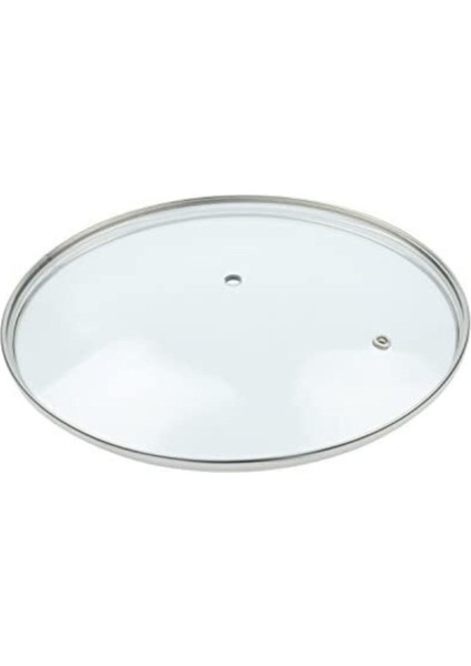 Cam Tencere Kapaği Tüm Tencere ve Tavalara Uygun 30 cm