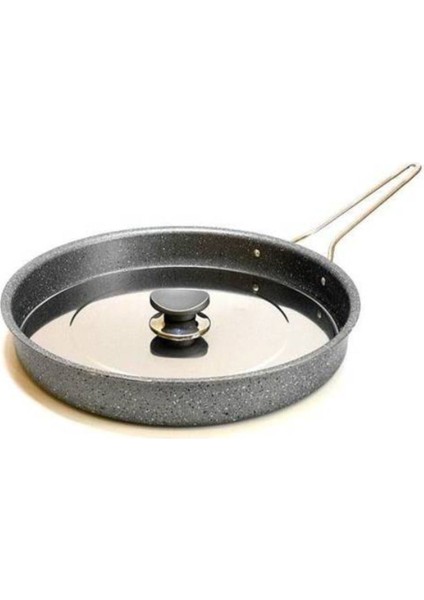 3222-SKHV Granit Metal Kulplu Hamsi Tavası 32 cm