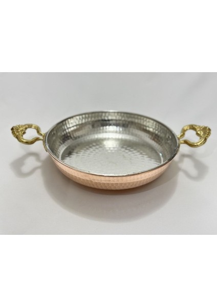 Bakır Sahan Omlet ve Yumurta Tavası (22 Cm)
