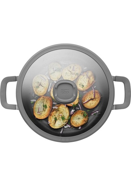 Yapışmaz Kapaklı Alüminyum Döküm 2 Saplı Sote Tavası 28 cm fiyatları