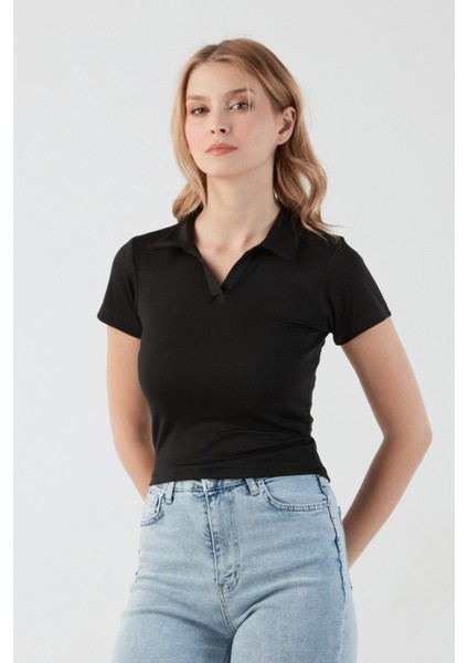 Basic Polo Yaka Tişört