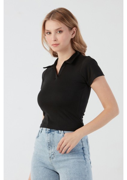 Basic Polo Yaka Tişört fırsatları