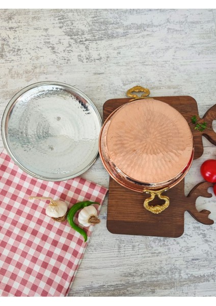 Bakır Kapaklı Tava, Menemen Sahan 22 cm fiyatları