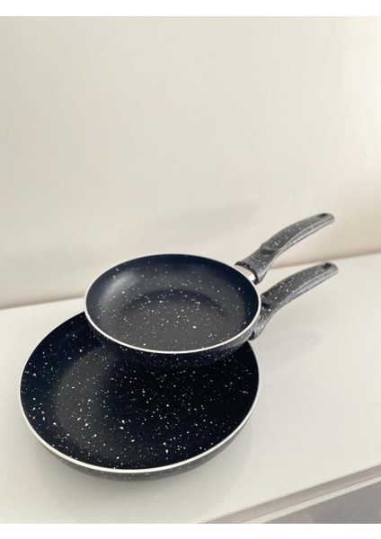 Kalitesi Kartef Marka 18-22 cm Tek Kulp Granit Tava Seti 2.2 mm Kalınlıkta fırsatları