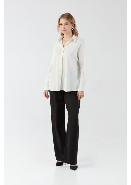 Basic Jakarlı Oversize Gömlek fiyatları