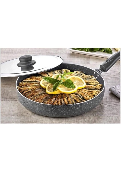 Kapaklı Balık Tavası Granit 30 cm