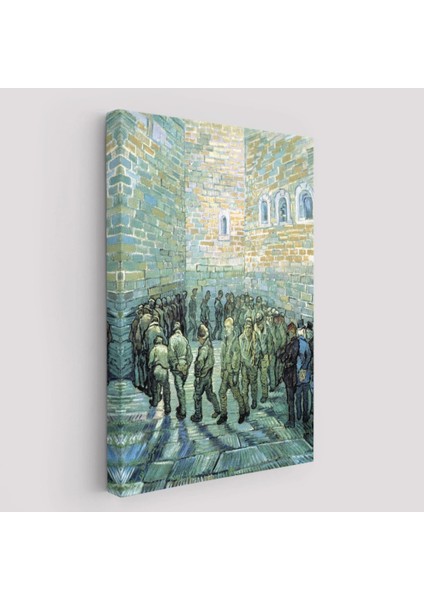 - Vincent Van Gogh Tutuklular Çemberi Tablosu -6445 fiyatları
