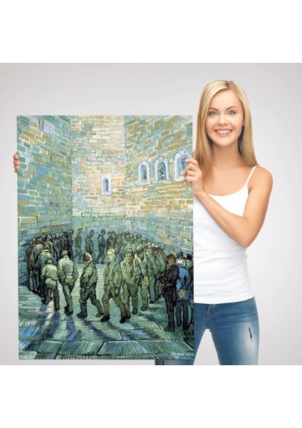 - Vincent Van Gogh Tutuklular Çemberi Tablosu -6445 modelleri