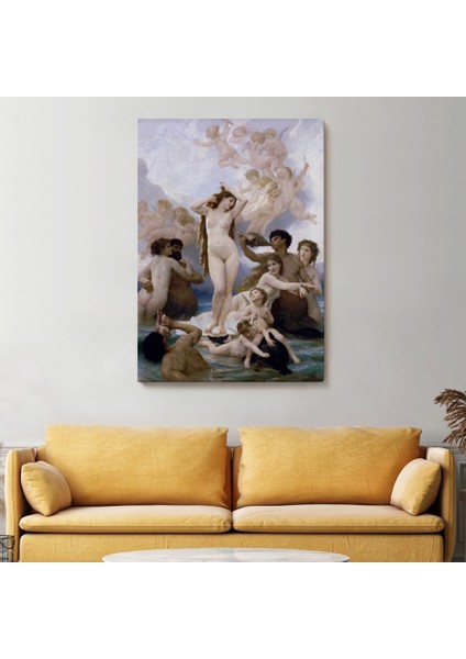 - Venüsün Duğuşu Tablosu - Birth Of Venus William-Adolphe BOUGUEREAU-6474