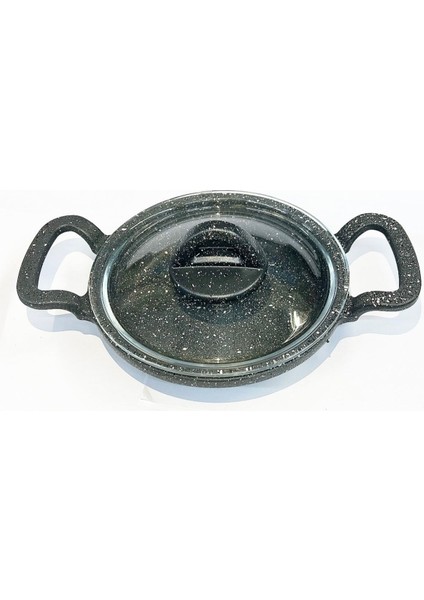 Döküm Granit Kapaklı Yumurta Sahanı 20 cm