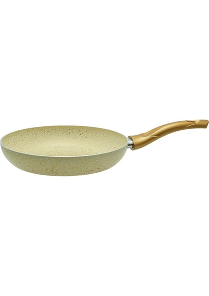 28 cm Tek Kulp Tava (Gold)