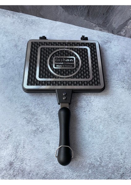 Taşhan Ocak Üstü Lüx Grıll Tost Makinası Döküm Tost Makinası