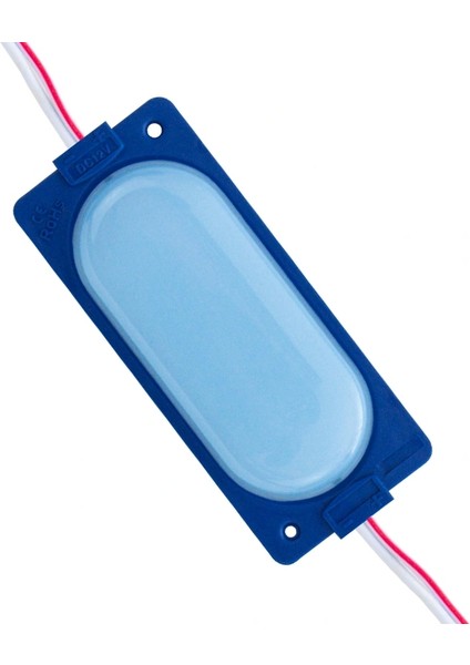 Cob Modül LED 12V 3W Mavi 85 x 35MM IP65 220-240LM 140 Derece