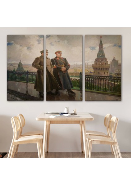- Kremlin'de Stalin ve Voroshilov Tablosu - Stalin And Voroshilov In The KREMLIN-6551 modelleri