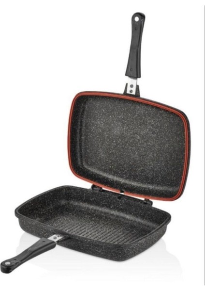 34 cm Double Grill Döküm Tava