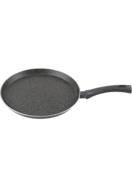 Gri Krep Tava 26 cm, yapışmaz taban, yüksek kalite, dayanıklı ve şık tasarım