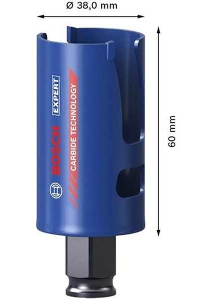 38 mm Yapı Malzemeleri Için Panç 2608900458