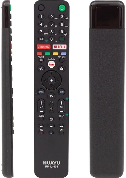 Huayu Kl Sony RM-L1675 Netflıx-Youtube-Google Play Tuşlu Lcd-Led Tv Kumanda Blisterli
