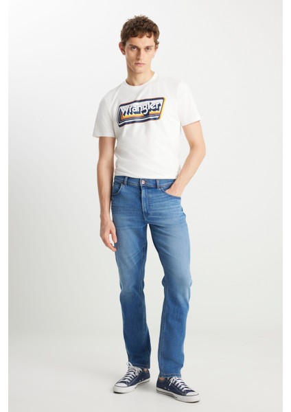 Texas Straight Fit Normal Bel Düz Paça Koyu Mavi Pamuklu Esnek Denim Jean Pantolon fiyatları