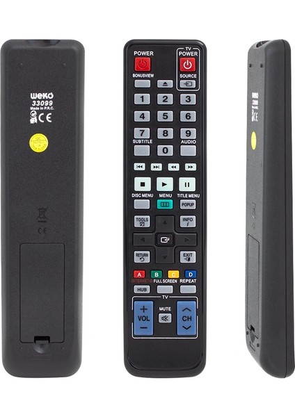 RM-D958 Samsung Blue-Ray Dvd-Lcd Kumandası