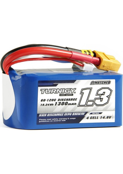 1300MAH 4s 60C Lipo Batarya