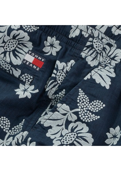 Tommy Hılfıger Tjm Slub Aop Beach Short Ext Şort modelleri