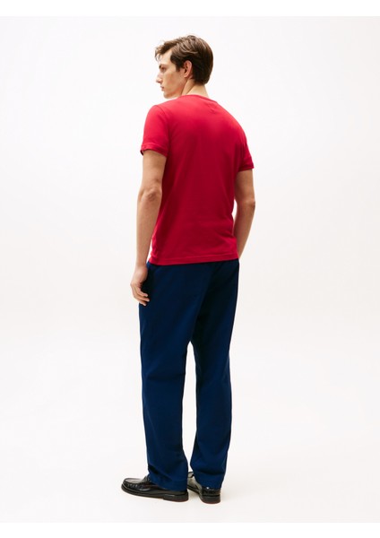 Tommy Hılfıger Stretch Slım Fıt Tee T-Shirt indirimleri