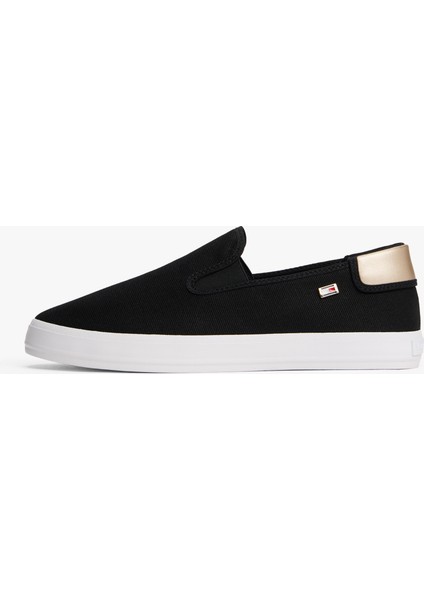 Tommy Hılfıger Vulc Canvas Slıp-On Sneaker Sneaker