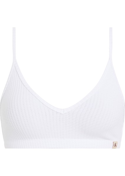 Calvın Kleın Waffle Texture Bralette Top Spor Sütyeni