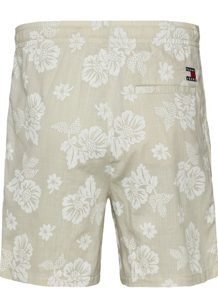 Tommy Hılfıger Tjm Slub Aop Beach Short Ext Şort