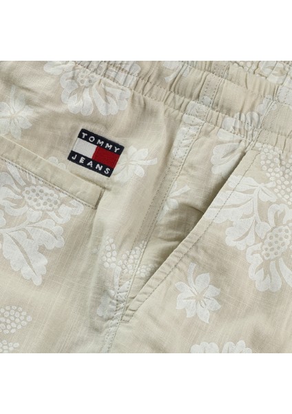Tommy Hılfıger Tjm Slub Aop Beach Short Ext Şort