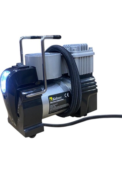 Araç Hava Kompresörü 12 Volt Çakmaklı LED Işıklı
