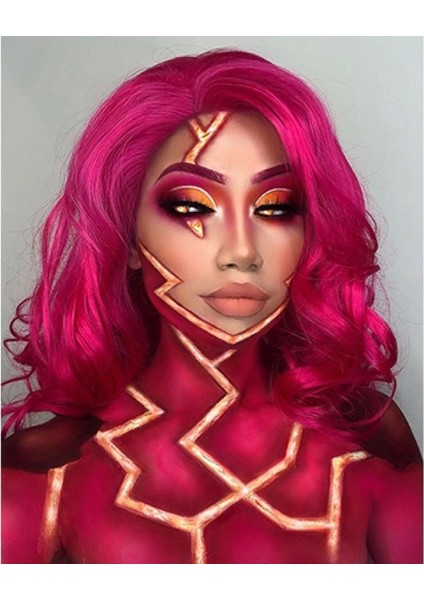 - Kanvas Pembe Kostüm Sayılarla Boyama Seti Kasnaklı