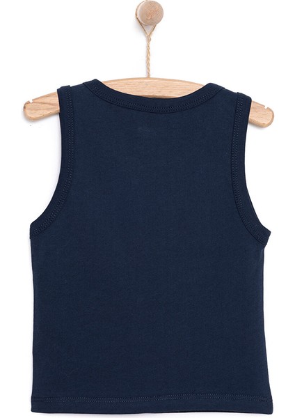 Basic Erkek Karpuz Baskılı Atlet Tshirt Erkek Bebek