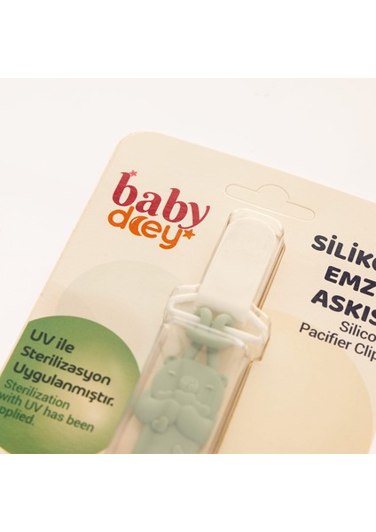 Silikon Emzik Askısı-Yeşil