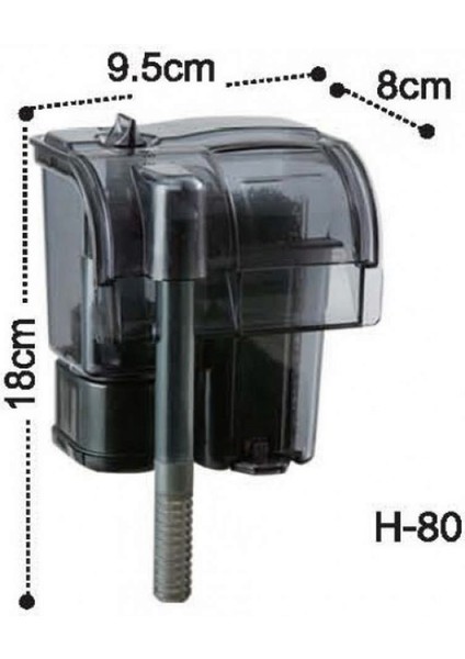 Askılı Filtre 190 L/h Bstmy