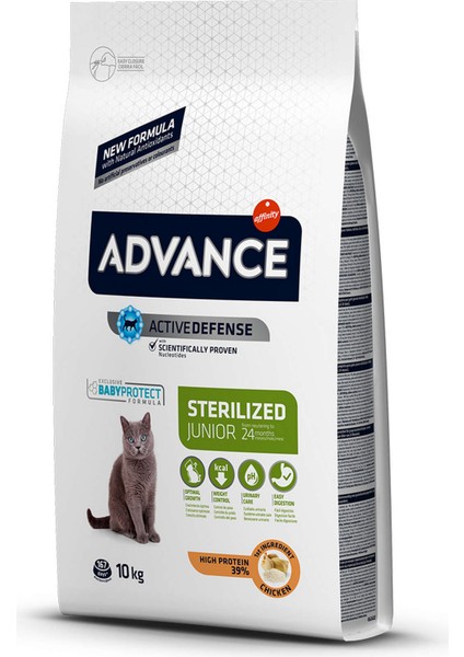 Cat Junıor Sterılızed 10 kg Bstmy