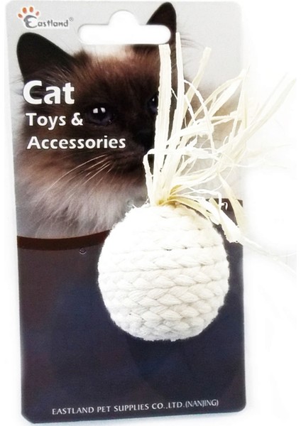 Düğümlü Ip Kedi Oyn.çap:4,5 cm Bstmy