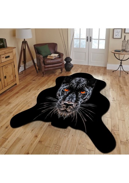 Dekoratif, 3D Baskılı Özel Tasarım, Lazer Kesim, Ince, Kaymaz Taban Halı 99